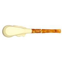 AKB Meerschaum Carved Lion (Kenan) (with Case)
