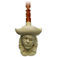 AKB Meerschaum Carved Pirate (Kenan) (with Case)