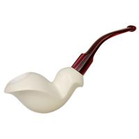AKB Meerschaum Spot Carved Freehand (with Case)