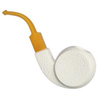 AKB Meerschaum Rusticated Blowfish (with Case)