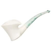 AKB Meerschaum Spot Carved Freehand (with Case)