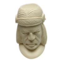 AKB Meerschaum Carved Indian (with Case)