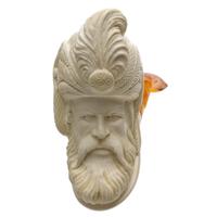 AKB Meerschaum Carved Sultan (with Case)