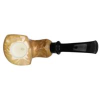 AKB Meerschaum Smooth Freehand Sitter (with Case)