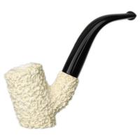 AKB Meerschaum Rusticated Poker (with Case)