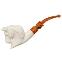 AKB Meerschaum Carved Unicorn (with Case)