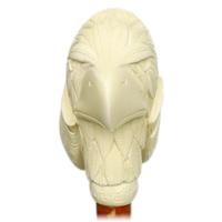 AKB Meerschaum Carved Bearded Man & Eagle (I. Baglan) (with Case)