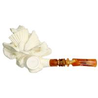 AKB Meerschaum Carved Bear & Eagle (with Case)