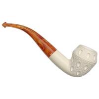AKB Meerschaum Lattice Rhodesian (with Case)