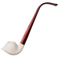 AKB Meerschaum Rusticated Freehand Churchwarden (with Case)