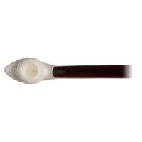 AKB Meerschaum Rusticated Freehand Churchwarden (with Case)