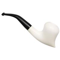 AKB Meerschaum Spot Carved Freehand (with Case)