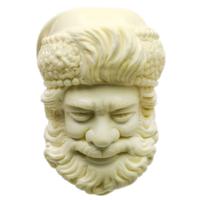 AKB Meerschaum Carved Bearded Man (with Case)