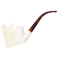 AKB Meerschaum Carved Eagle (with Case)