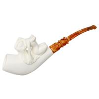 AKB Meerschaum Carved Nude (Ali) (with Case)
