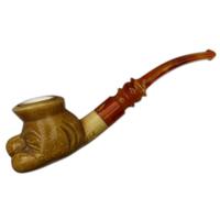 AKB Meerschaum Carved Popeye (Ali) (with Case)