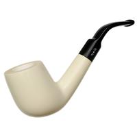 AKB Meerschaum Smooth Bent Billiard (with Case)
