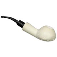 AKB Meerschaum Spot Carved Tomato (Tekin) (with Case)