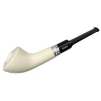 AKB Meerschaum Spot Carved Horn with Silver (Tekin) (with Case)