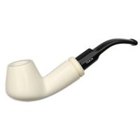 AKB Meerschaum Smooth Bent Brandy (Tekin) (with Case)