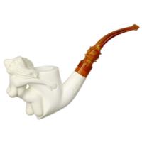 AKB Meerschaum Carved Nude (Ali) (with Case)
