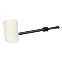 AKB Meerschaum Rusticated Workhorse Poker (with Case)