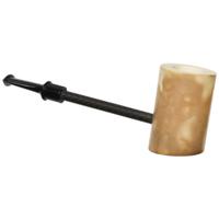 AKB Meerschaum Smooth Workhorse Poker (with Case)