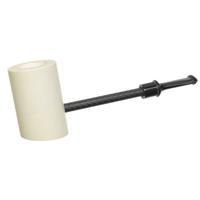 AKB Meerschaum Smooth Workhorse Poker (with Case)