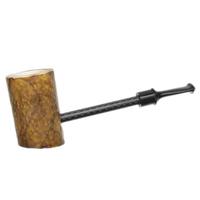 AKB Meerschaum Rusticated Workhorse Poker (with Case)