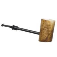 AKB Meerschaum Rusticated Workhorse Poker (with Case)