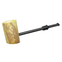 AKB Meerschaum Rusticated Workhorse Poker (with Case)