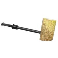 AKB Meerschaum Rusticated Workhorse Poker (with Case)
