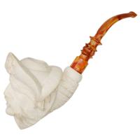 AKB Meerschaum Carved Pirate (I. Baglan) (with Case)