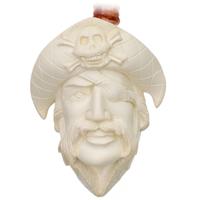 AKB Meerschaum Carved Pirate (I. Baglan) (with Case)