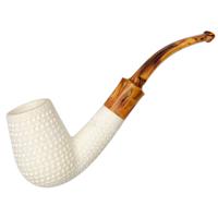 AKB Meerschaum Lattice Bent Billiard (with Case)