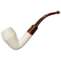 AKB Meerschaum Spot Carved Rhodesian (with Case)