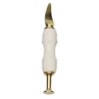 AKB Meerschaum Carved Bearded Man with Feathered Cap (Ali) (with Case and Tamper)