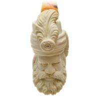 AKB Meerschaum Carved Sultan (with Case and Tamper)