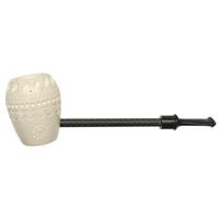 AKB Meerschaum Lattice Workhorse Poker (with Case and Tamper)