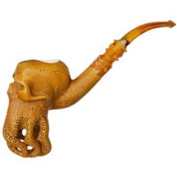 AKB Meerschaum Carved Davy Jones (Ali) (with Case and Tamper)