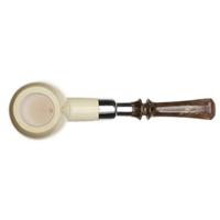 AKB Meerschaum Smooth Stack with Silver (Koc) (with Case and Tamper)
