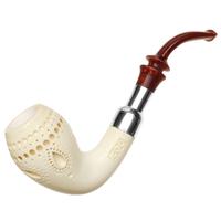 AKB Meerschaum Lattice Acorn with Silver (Koc) (with Case and Tamper)