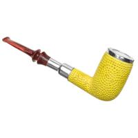 AKB Meerschaum Lattice Billiard with Silver (Koc) (with Case and Tamper)