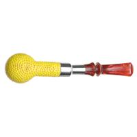 AKB Meerschaum Lattice Billiard with Silver (Koc) (with Case and Tamper)