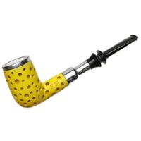 AKB Meerschaum Lattice Billiard with Silver (Koc) (with Case and Tamper)