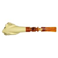 AKB Meerschaum Carved Wizard (Ali) (with Case and Tamper)