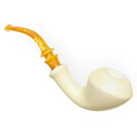 AKB Meerschaum Smooth Rhodesian (Koc) (with Case and Tamper)