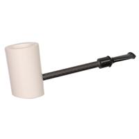 AKB Meerschaum Smooth Workhorse Poker (with Case)