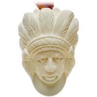 AKB Meerschaum Carved Indian Chief (with Case)