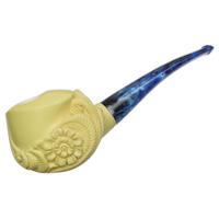 AKB Meerschaum Carved Floral Freehand (Adnan) (with Case)